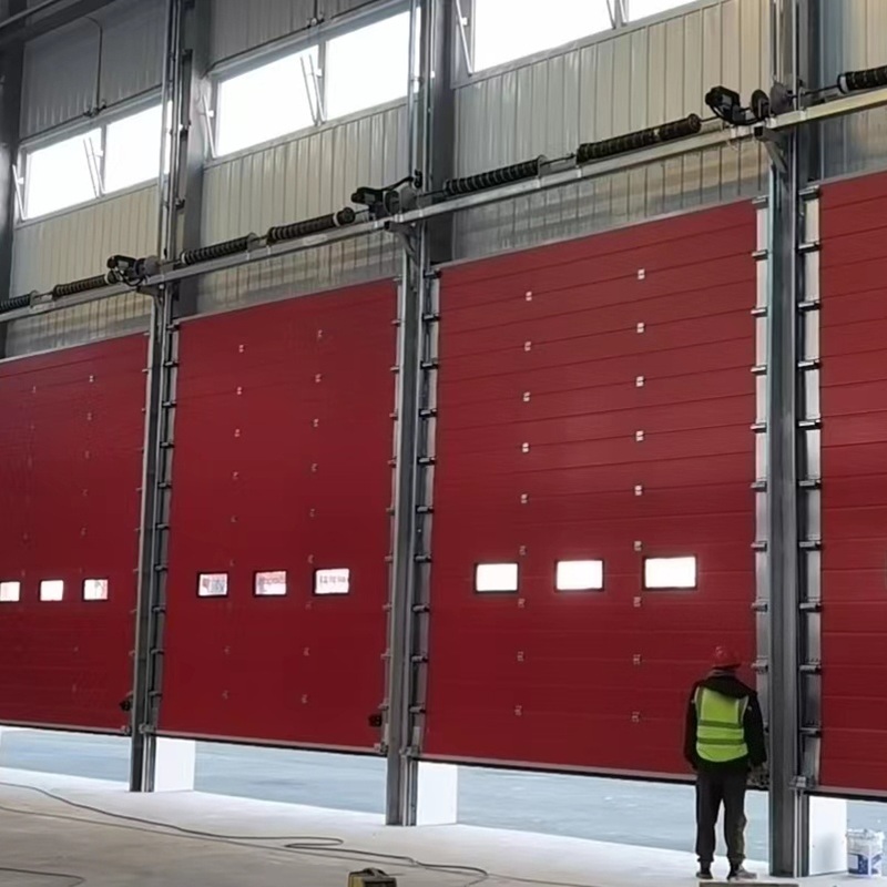 华泰智能工业提升门应用于商业 / 园区,金属材质坚固耐用,可电动升降、防护性能强,适配商业场景的高效与安全管理需求,提升企业形象与品牌价值。 华泰智能工业提升门应用于商业 / 园区,金属材质坚固耐用,可电动升降、防护性能强,适配商业场景的高效与安全管理需求,提升企业形象与品牌价值。